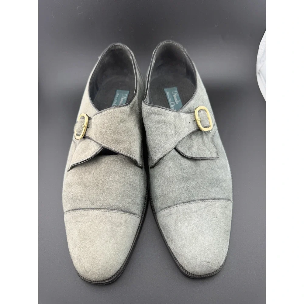 Men's Nando Orsini 8 1/2 Gray Suede Shoes